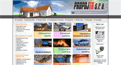 Desktop Screenshot of alarmy-zabezpeceni.cz